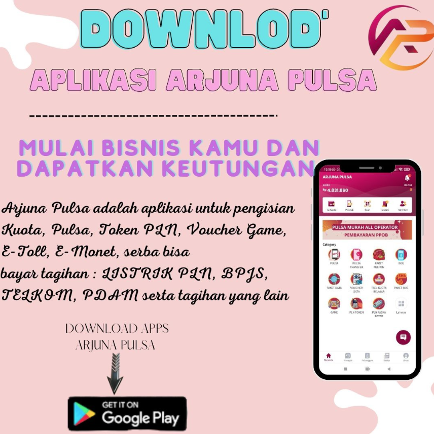 Aplikasi Arjuna Pulsa